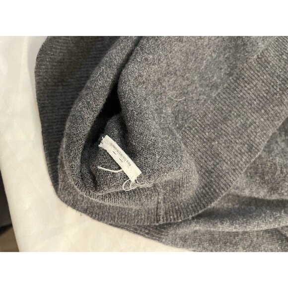 Polo Ralph Lauren Cashmere Gray Charcoal 1/4 Zip Sweater Size Medium Mint! - Picture 12 of 12